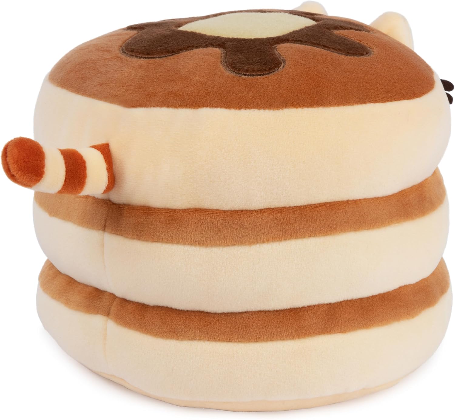 GUND Pusheen the Cat Pancake Squisheen – Squishy Pusheen Stuffed Animal with Pancake Stack Design (Ages 1+)