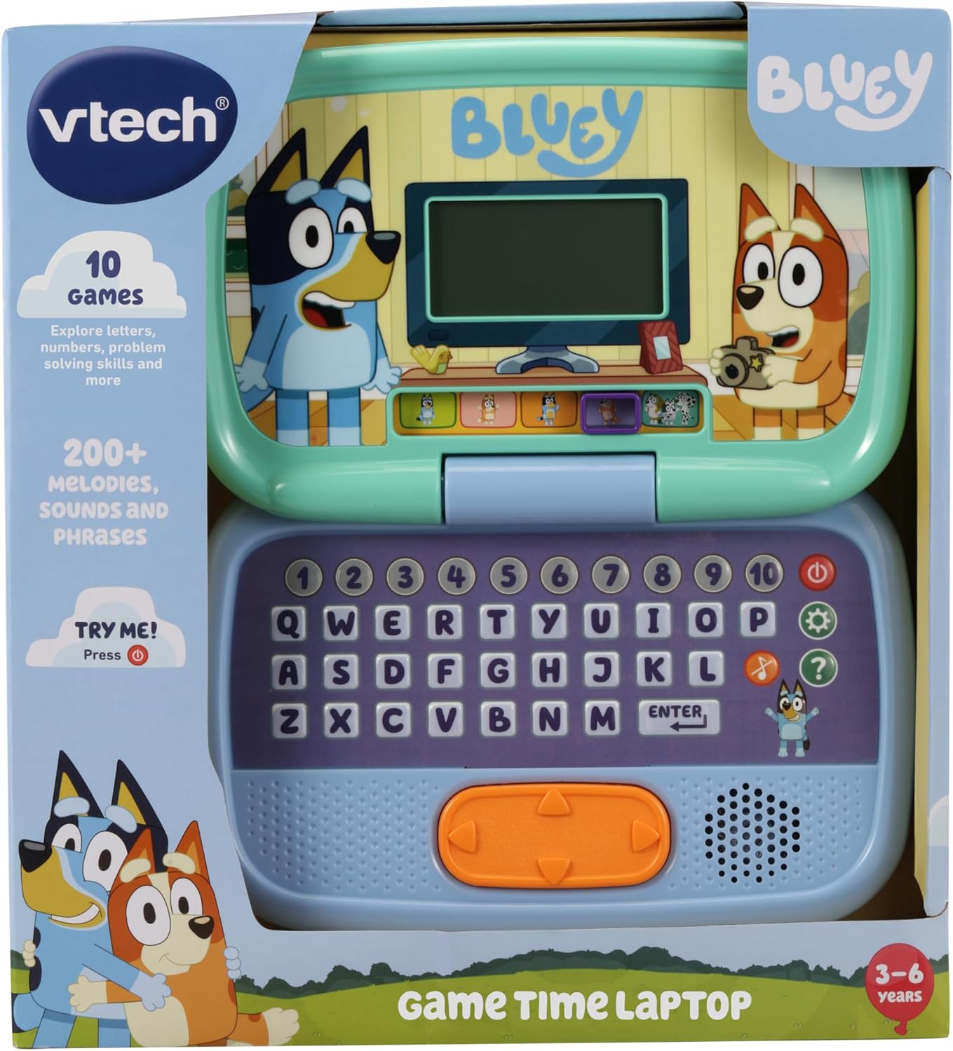 VTech® Bluey Game Time Laptop