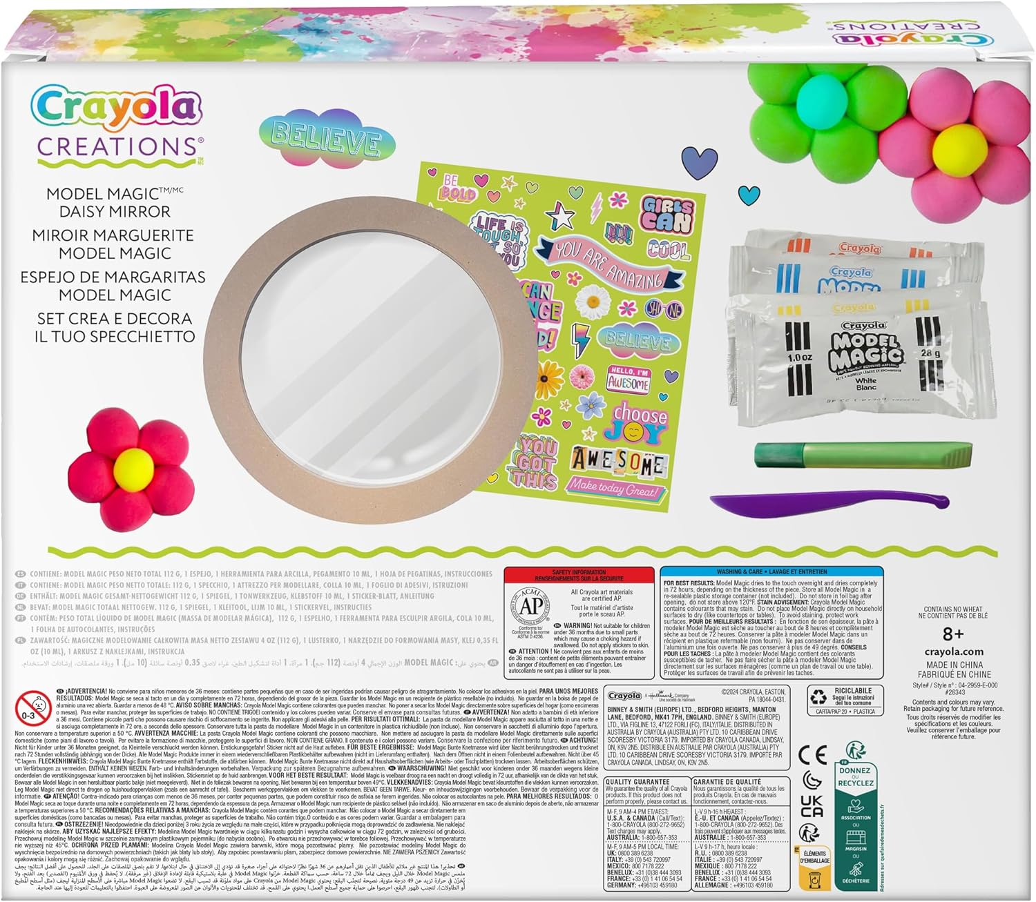 Crayola Creations Magic Daisy Mirror Kit