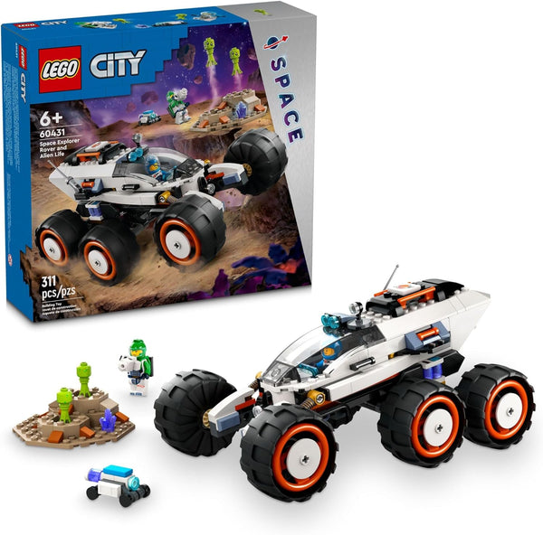 Lego Space Explorer Rover and Alien Life (60431) – Bright Bean Toys