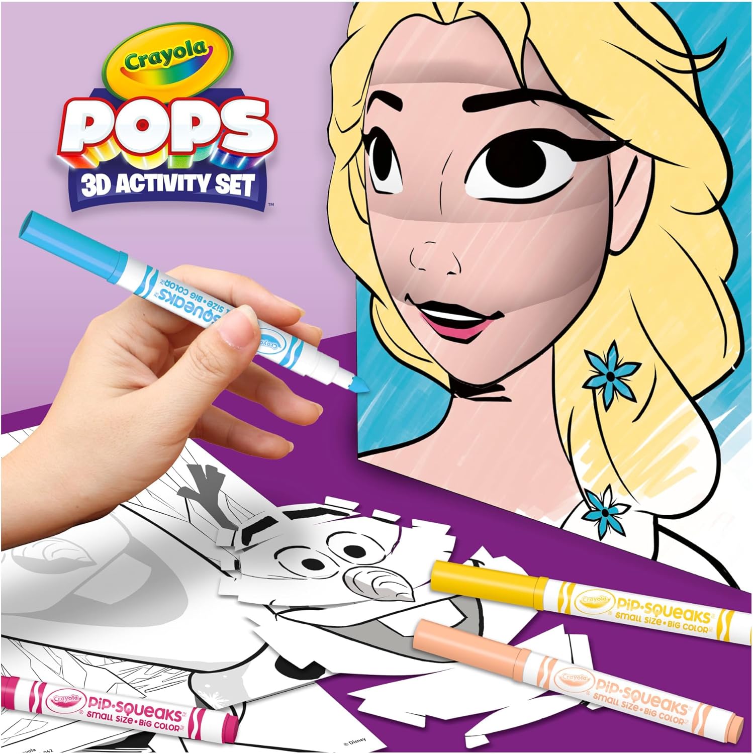 Crayola Pops 3D Activity Set - Frozen