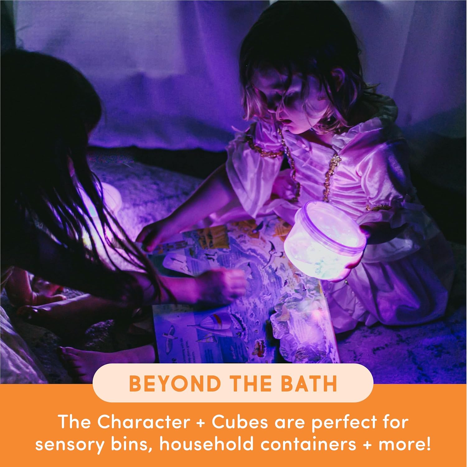 Glo Pals Licensed Light Up Cubes 4pk - Abby Cadabby