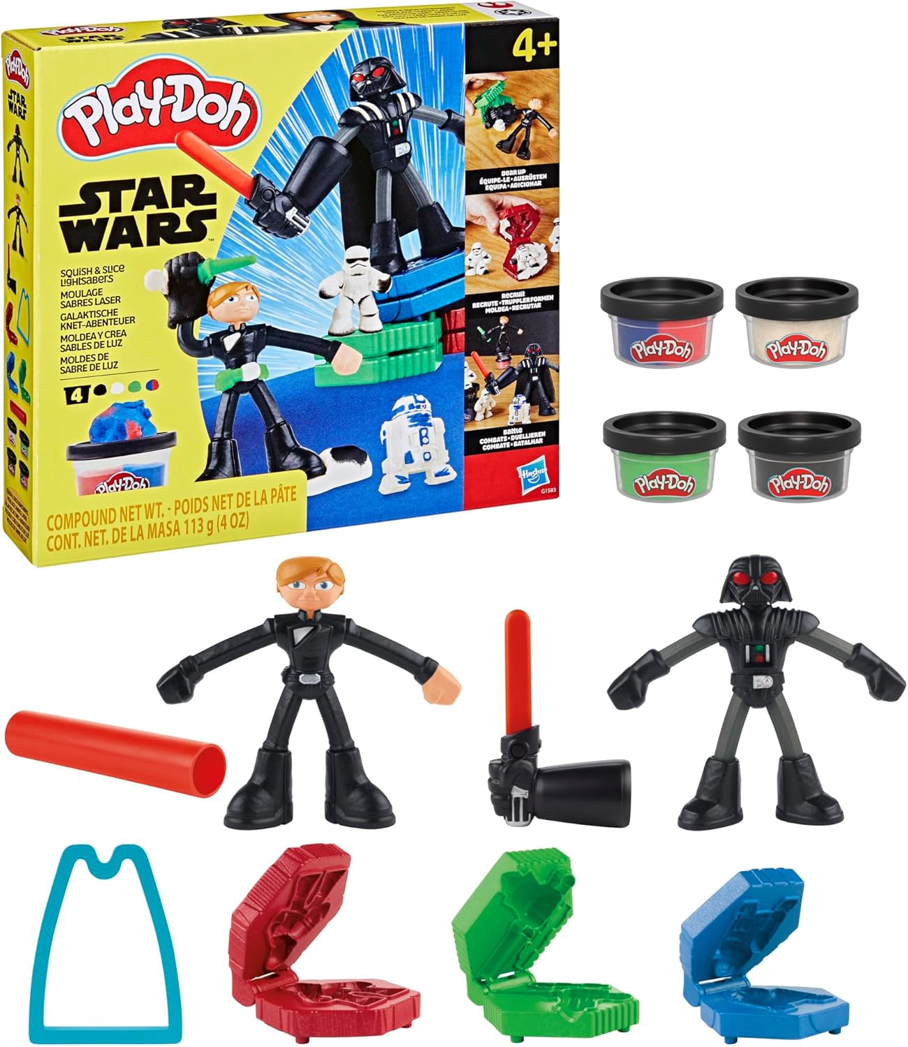 Play-Doh Star Wars Squish & Slice Lightsabers