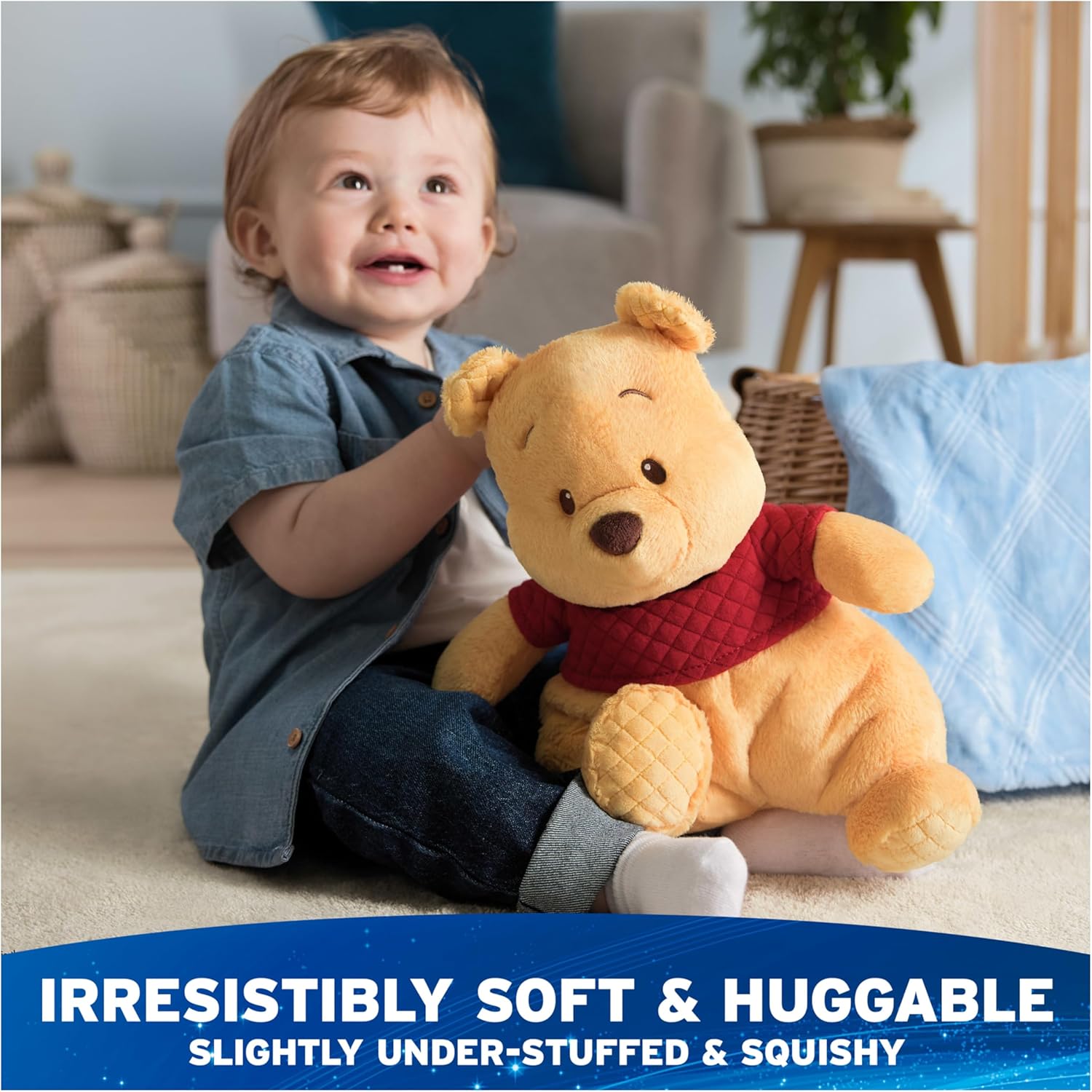 Gund 12" Oh So Snuggly Disney - Winnie the Pooh