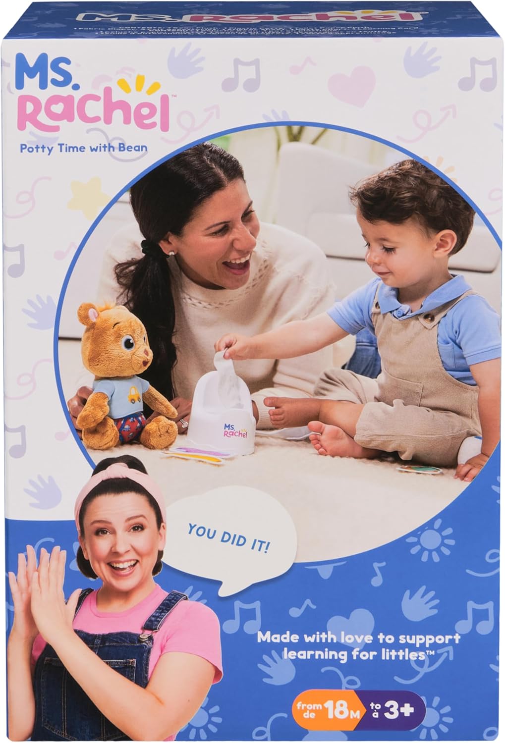 Ms. Rachel Bean Potty Playset