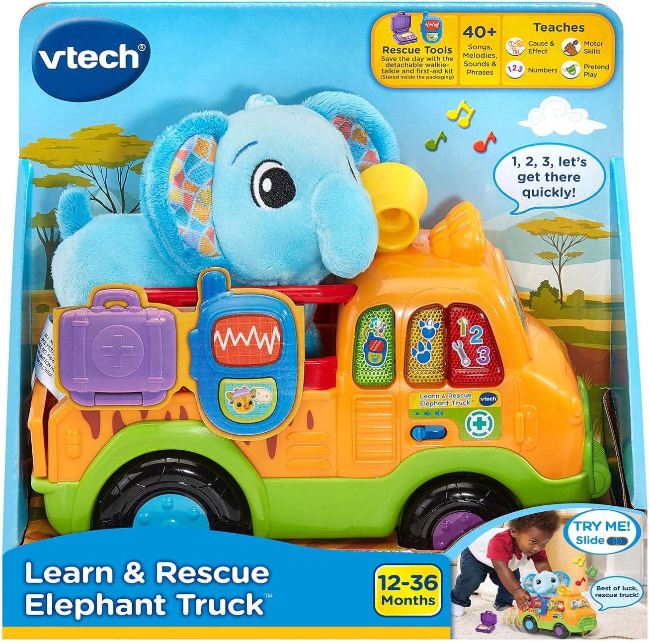 VTech® Learn & Rescue Elephant Truck™