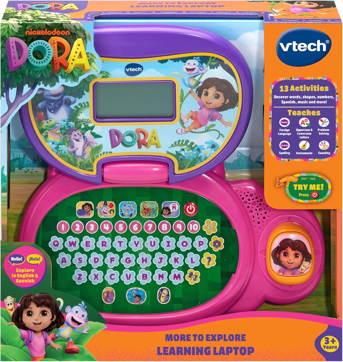 VTech® Dora More to Explore Learning Laptop
