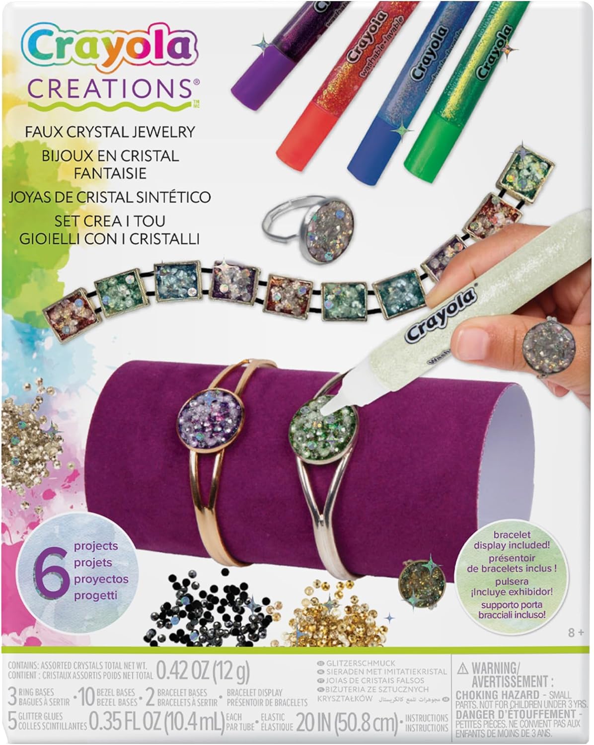 Crayola Creations Faux Crystal Jewelry Kit