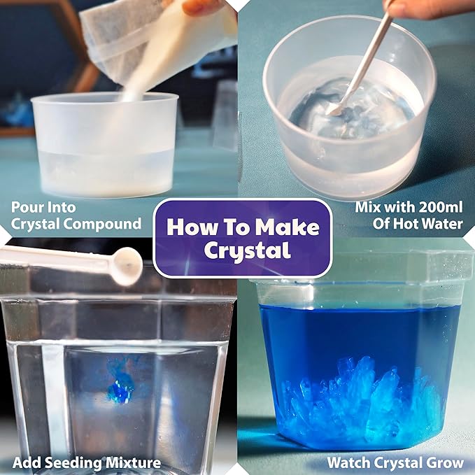 4M Crystal Growing Experiment Kit