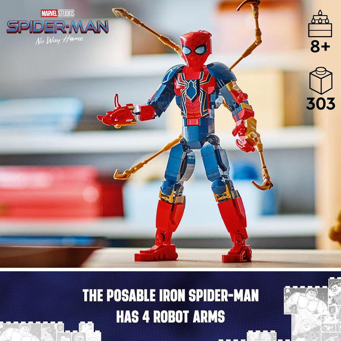 Lego Iron Spider-Man Construction Figure (76298)