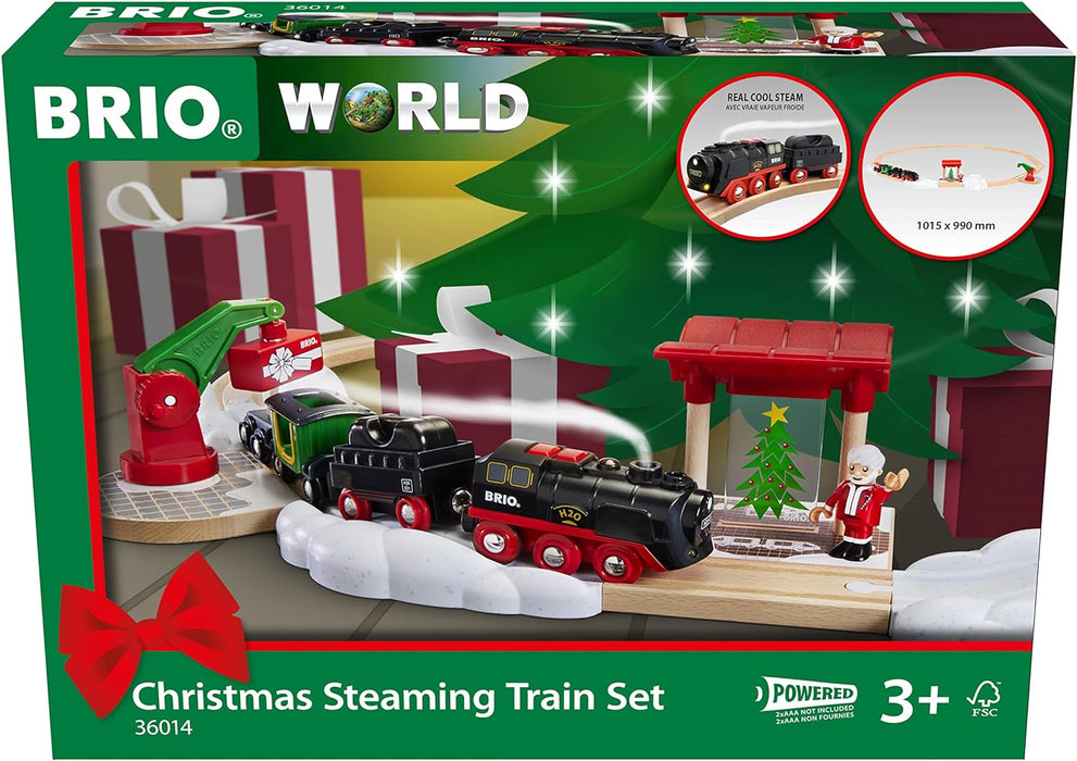 Brio BRIO Christmas Steaming Train Set