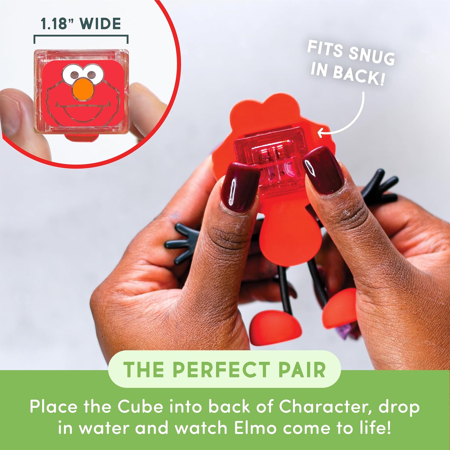 Glo Pals Licensed Light Up Cubes 4pk - Elmo