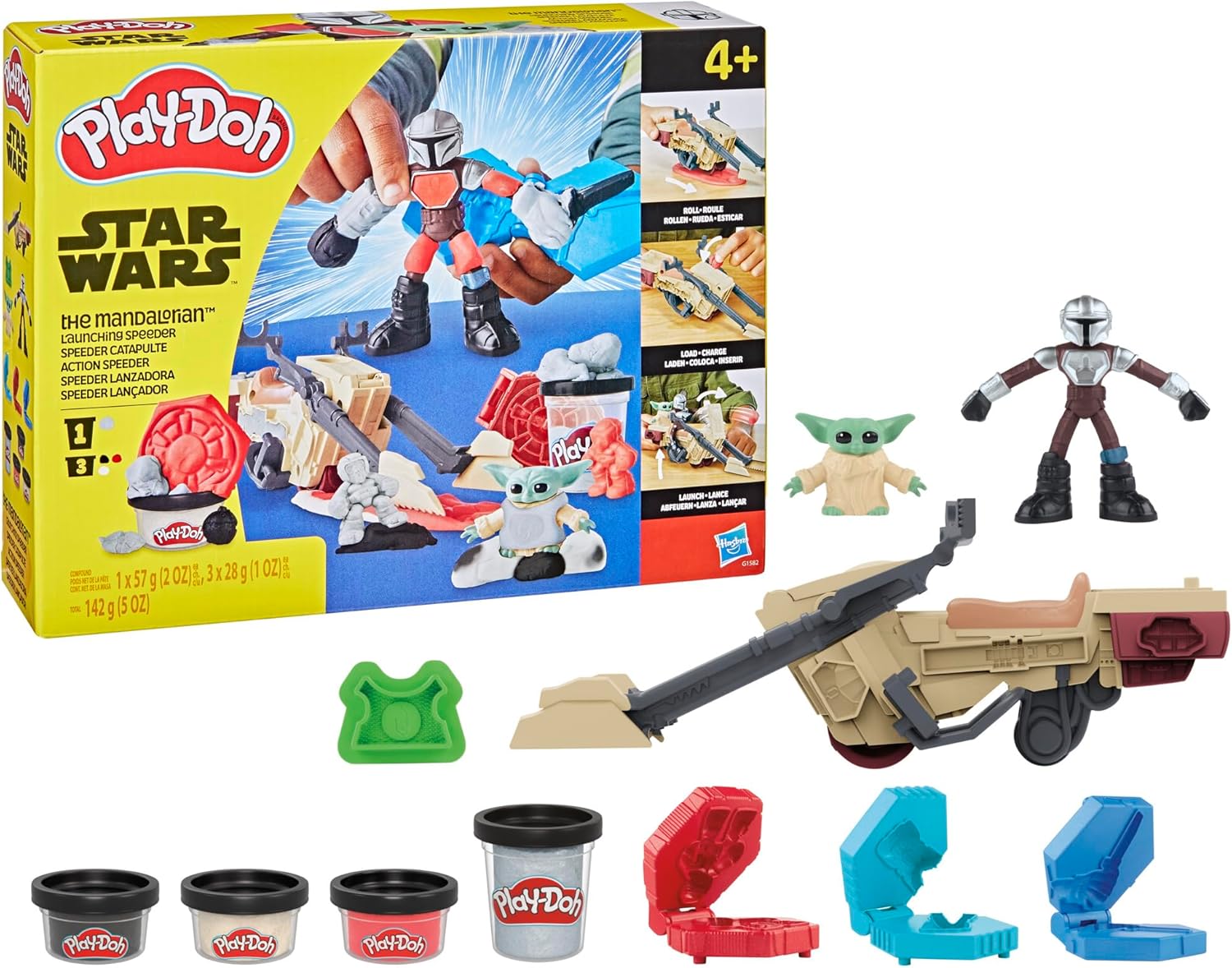 Play-Doh Star Wars: The Mandalorian Launching Speeder
