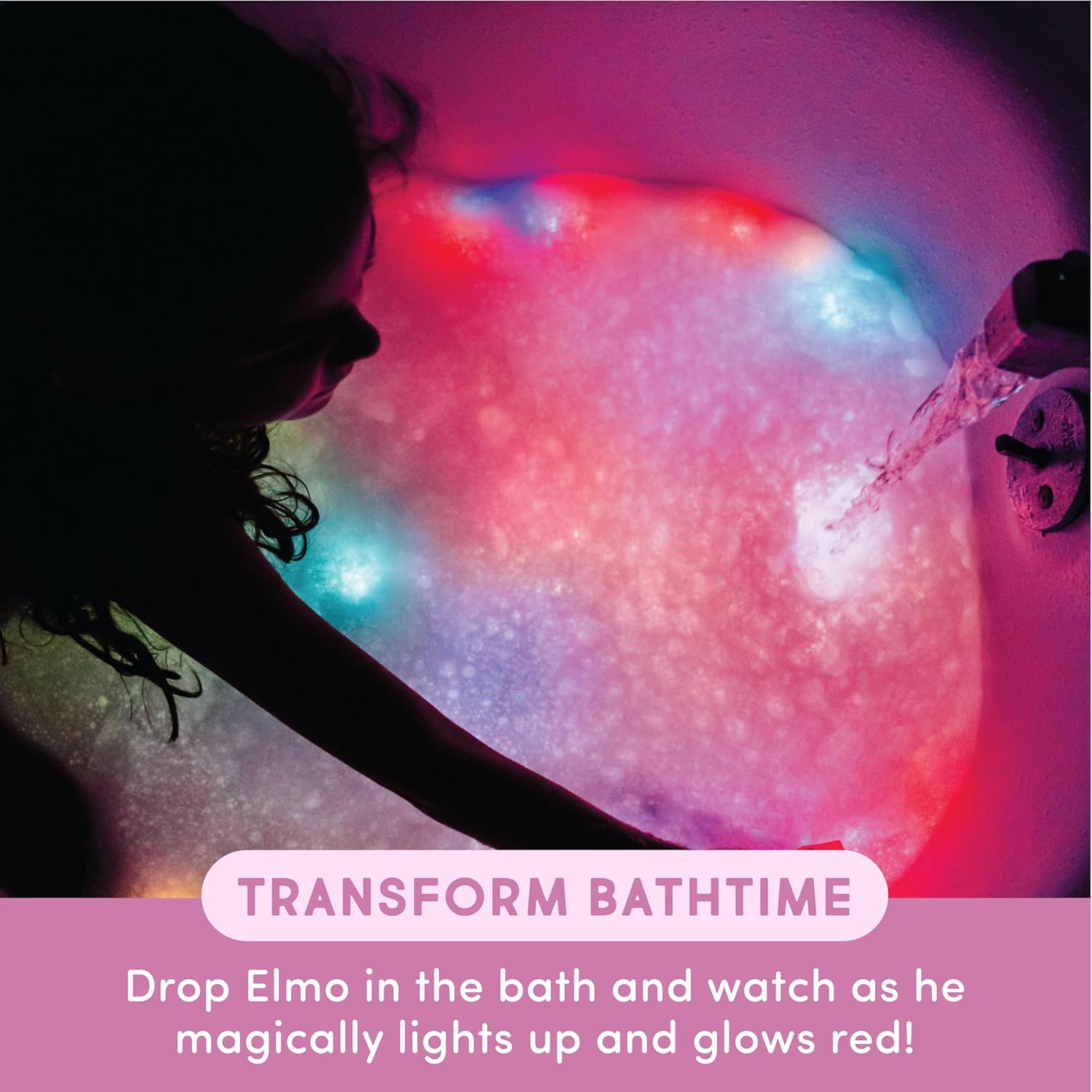 Glo Pals Licensed Light Up Cubes 4pk - Elmo