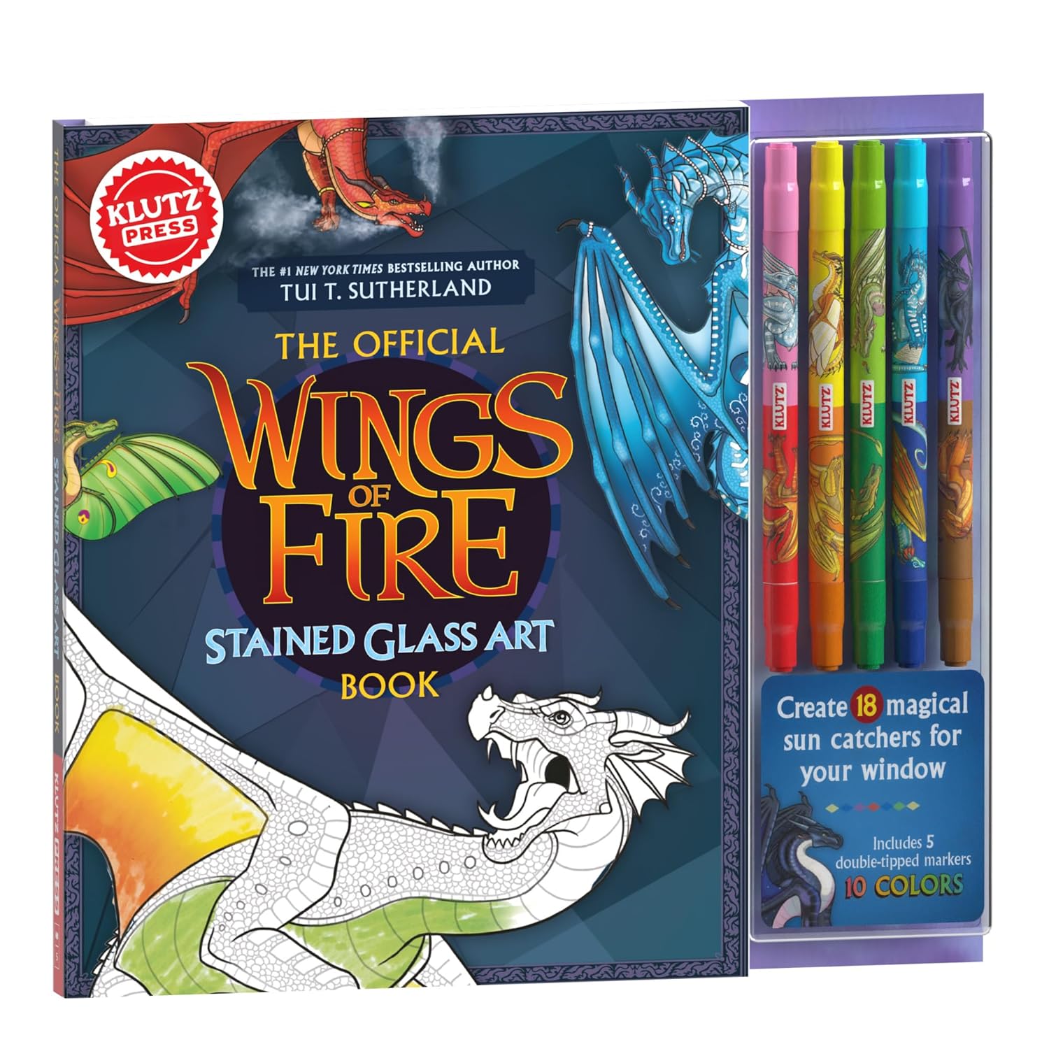 Klutz Wings of Fire Stained Glass Art