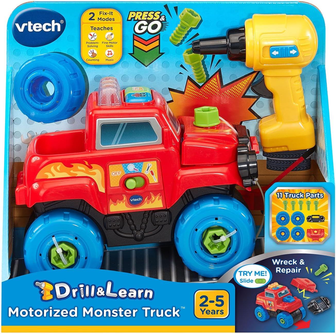VTech® Drill & Learn Monster Truck™