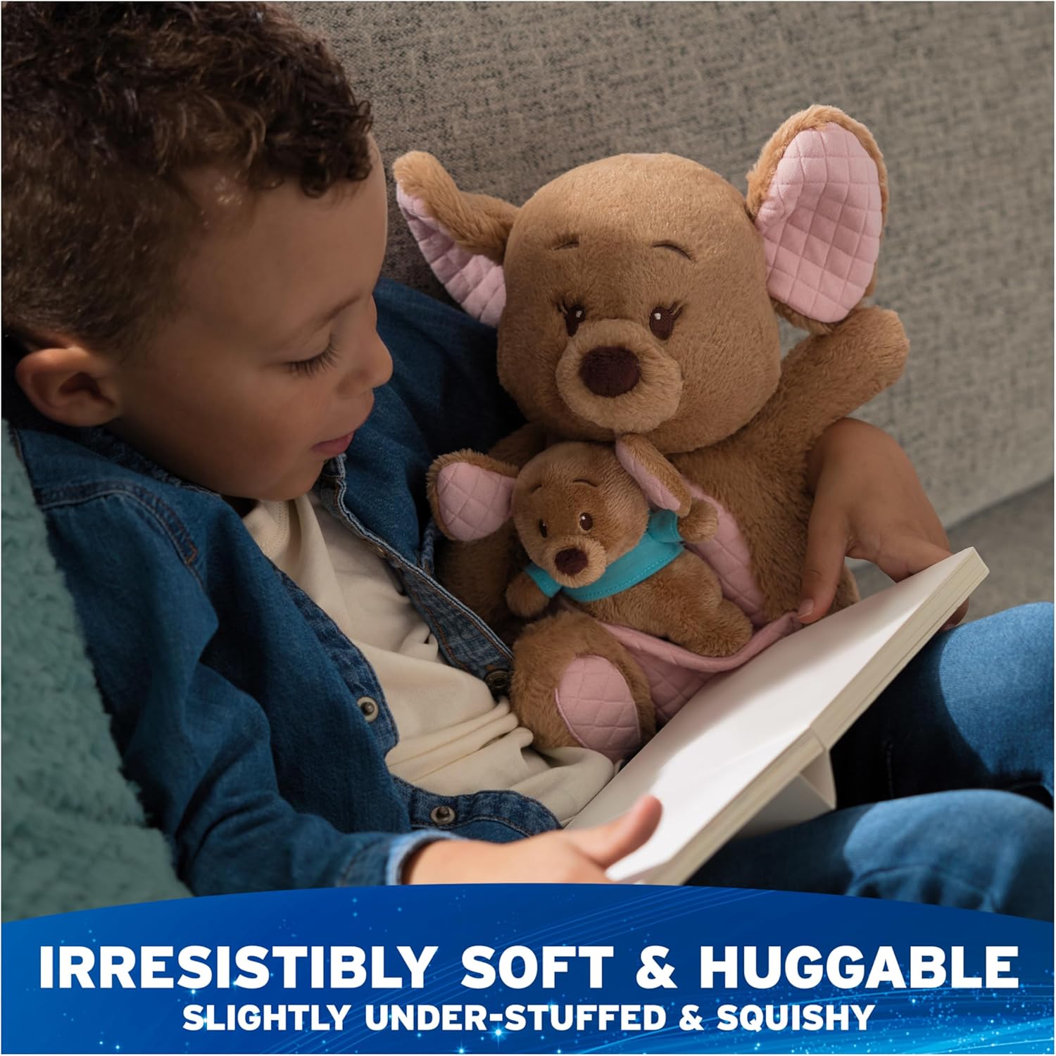 Gund 12" Oh So Snuggly Disney - Kanga and Roo
