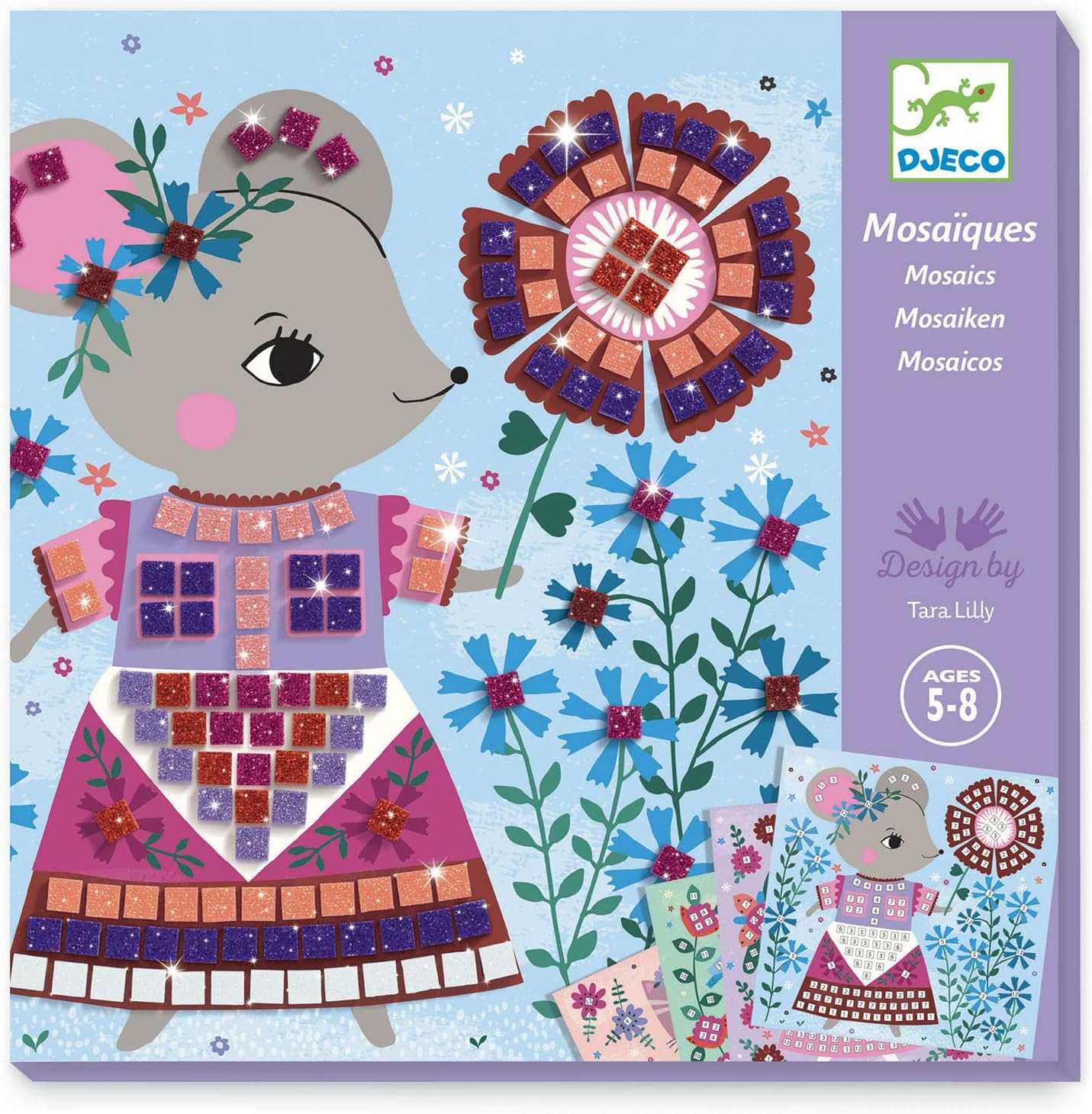 Djeco Mosaic Kit Lovely Pets