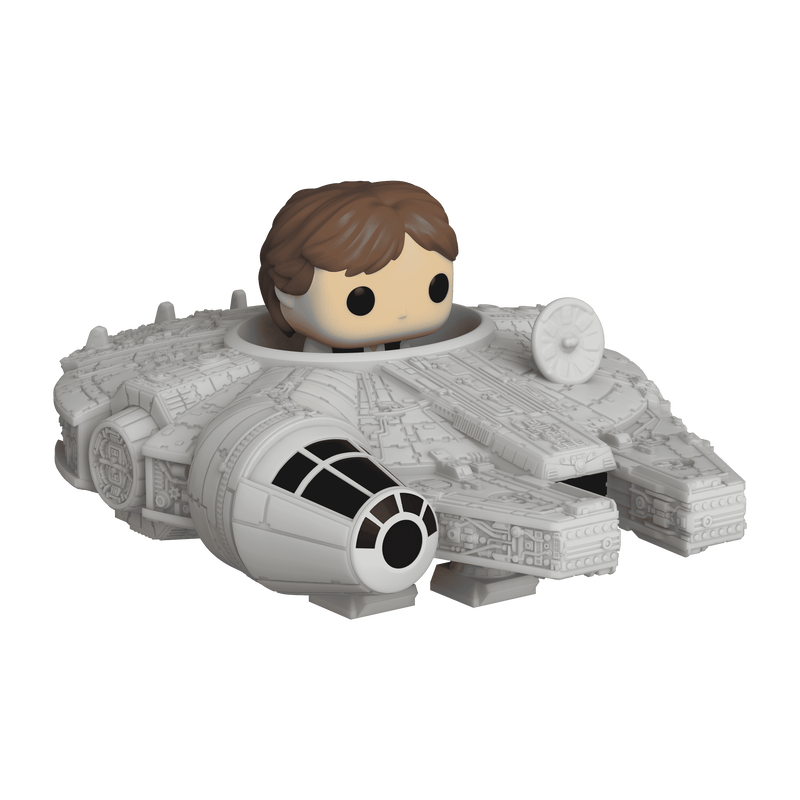 Funko Bitty Pop! Star Wars – Han Solo in Millennium Falcon Mini Figure Set