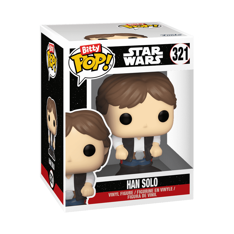 Funko Bitty Pop! Star Wars – Han Solo in Millennium Falcon Mini Figure Set