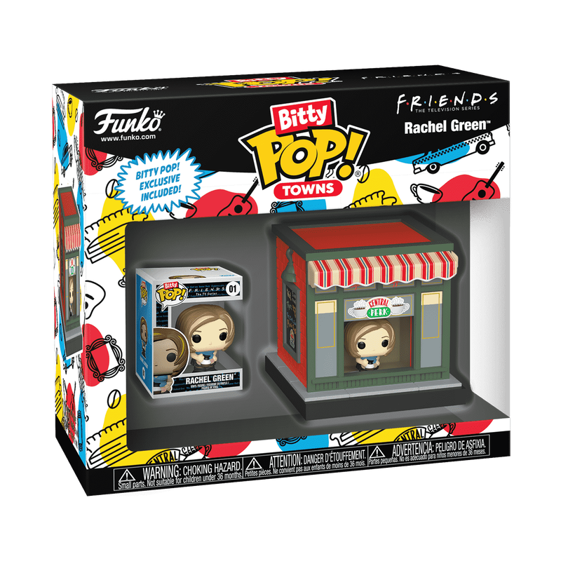 Funko Bitty Pop! Town Friends – Central Perk Coffee Shop Mini Scene Display Set
