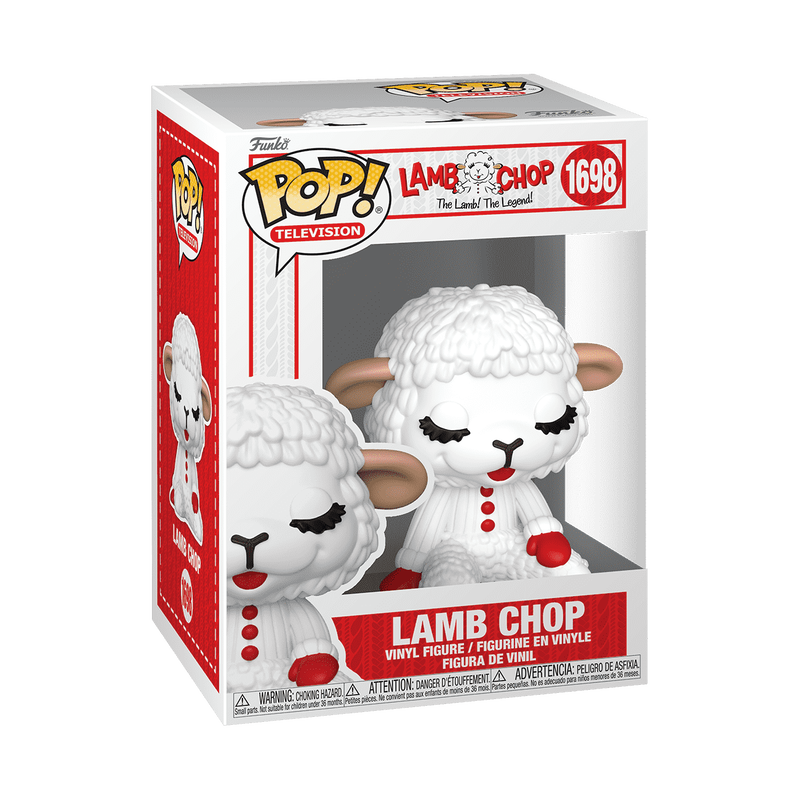Funko Pop! TV Lamb Chop's Play-Along – Lamb Chop Vinyl Figure (4 inches)