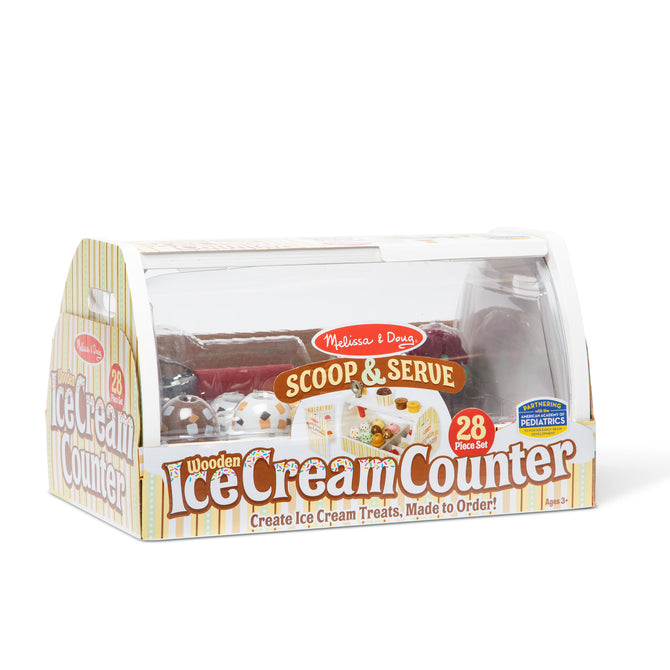 Melissa & Doug Scoop & Serve Ice Cream Counter