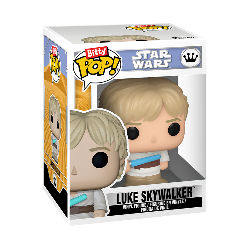 Funko Bitty Pop! Star Wars – Luke Skywalker on Speeder Bike Mini Figure Set
