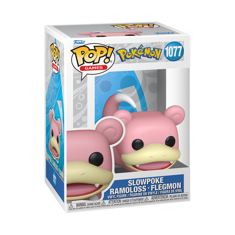Funko Pop! Games Pokémon – Slowpoke Vinyl Figure (4 inches)