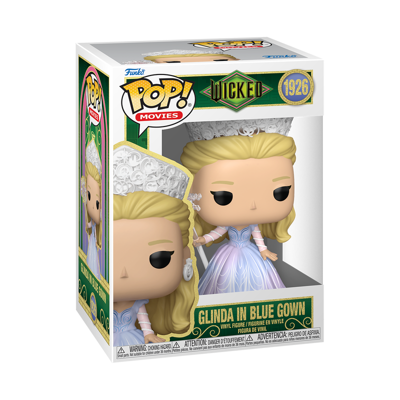 Funko Pop! Movies Wicked Part 2 – Glinda in Blue Gown Vinyl Figure (4 inches)