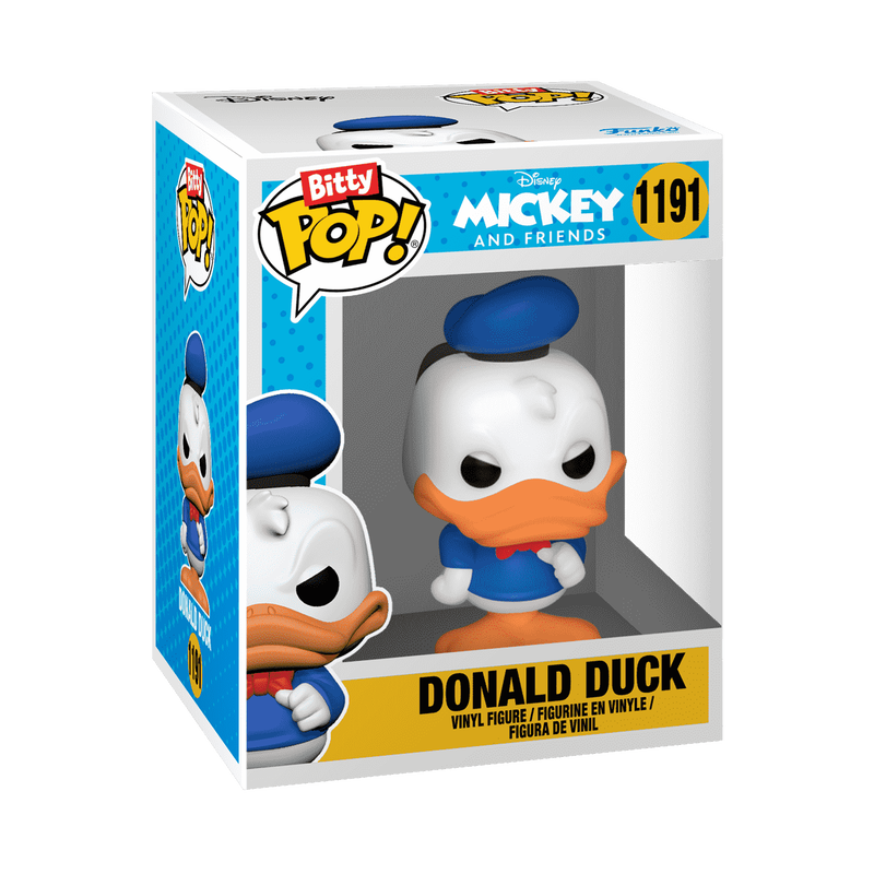 Funko Bitty Pop! Disney – Donald Duck & Daisy Duck 2-Pack Mini Vinyl Figures (Ages 3+)