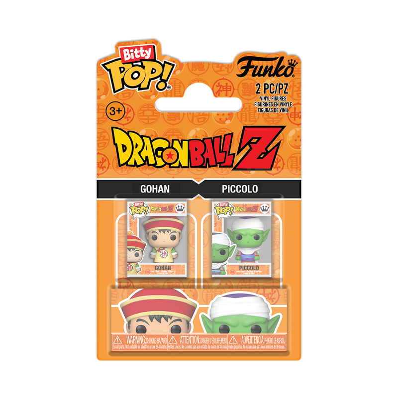 Funko Bitty Pop! Dragon Ball Z – Gohan & Piccolo 2-Pack Mini Vinyl Figures (Ages 3+)