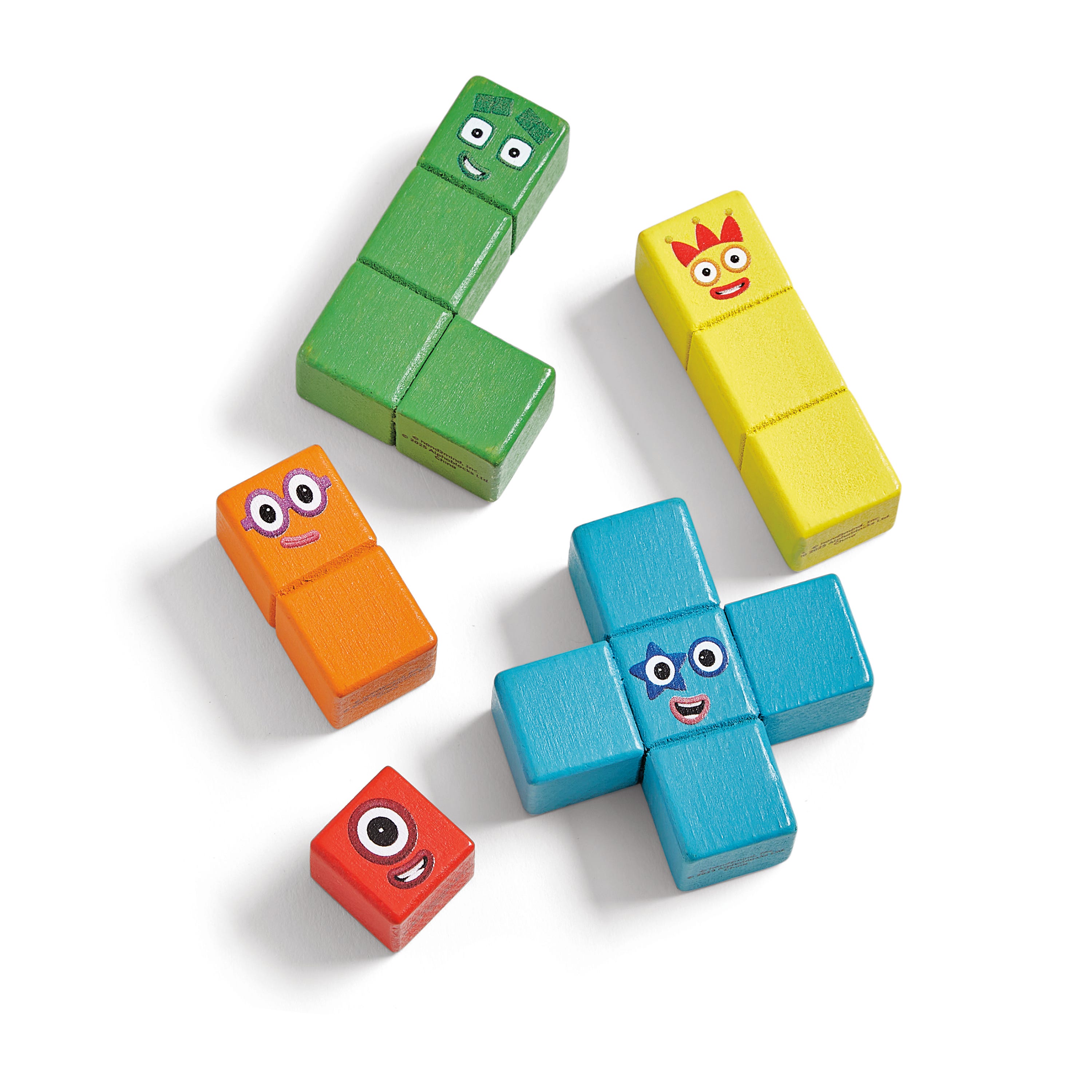 Numberblocks® Wooden Building Blocks Activity Set