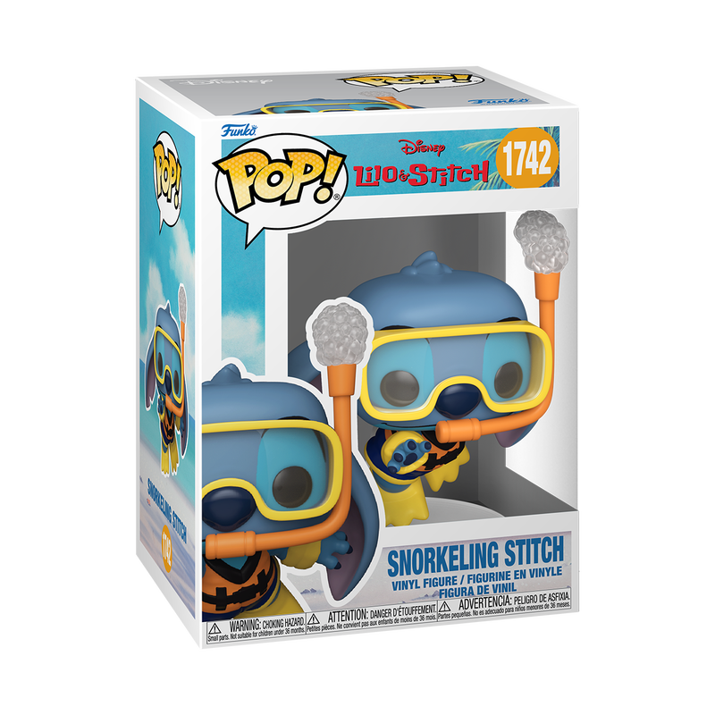 Funko Pop! Disney Lilo & Stitch Series 4 – Snorkeling Stitch Vinyl Figure (4 inches)