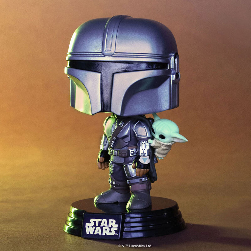 Funko Pop! Star Wars The Mandalorian – The Mandalorian Vinyl Figure (4 inches)