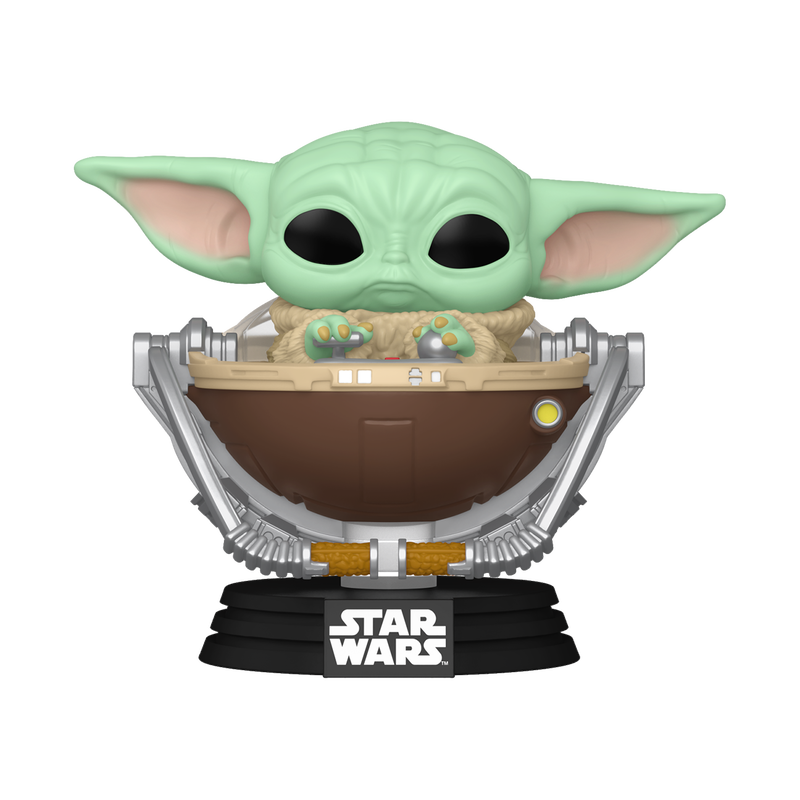 Funko Pop! Star Wars The Mandalorian – Grogu in Pram Vinyl Figure (4 inches)