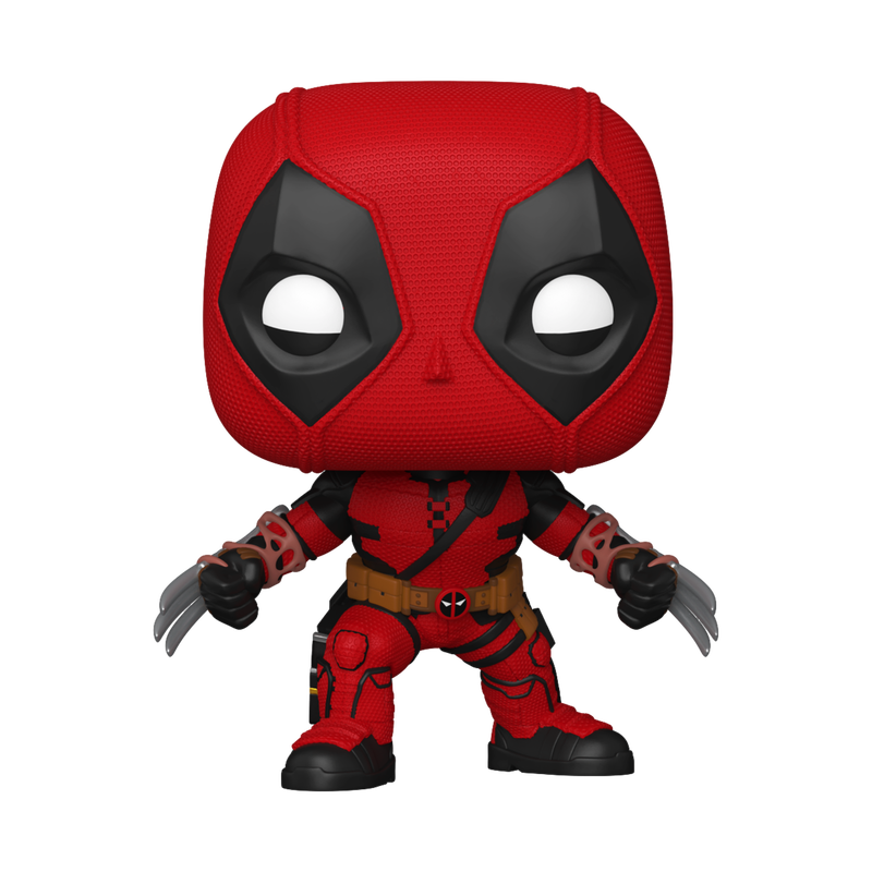 Funko Pop! Marvel Deadpool & Wolverine – Deadpool with Claws Vinyl Figure (4 inches)