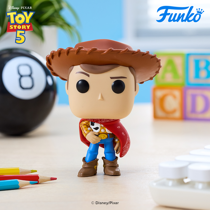 Funko Pop! Disney Toy Story 5 – Woody Vinyl Figure #2 (4 inches)