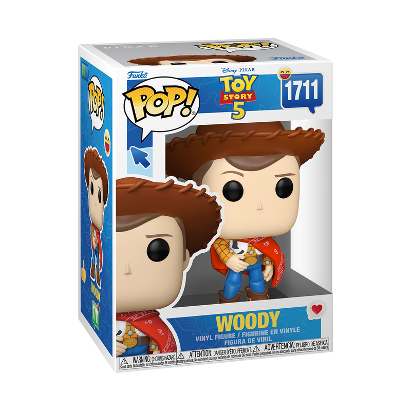 Funko Pop! Disney Toy Story 5 – Woody Vinyl Figure #2 (4 inches)
