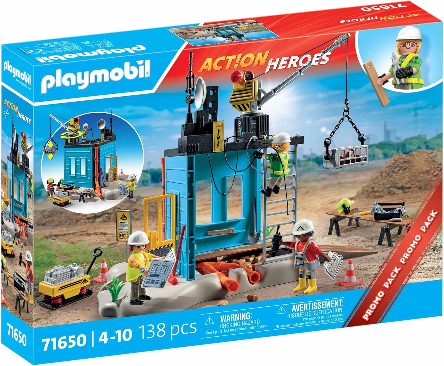 Playmobil Construction Site (71650)