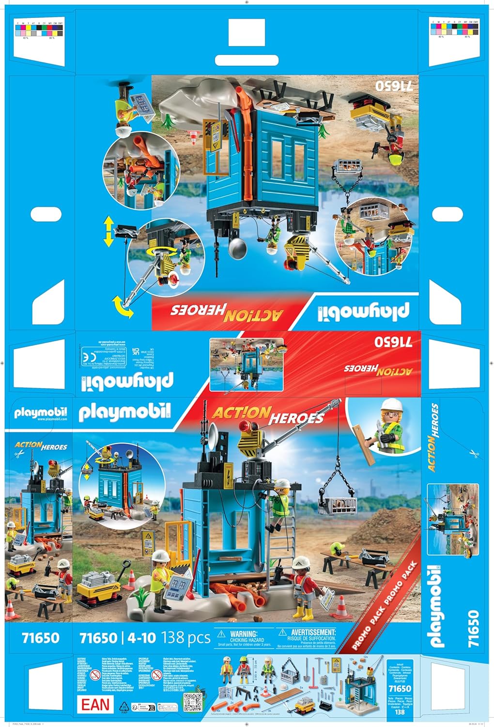 Playmobil Construction Site (71650)