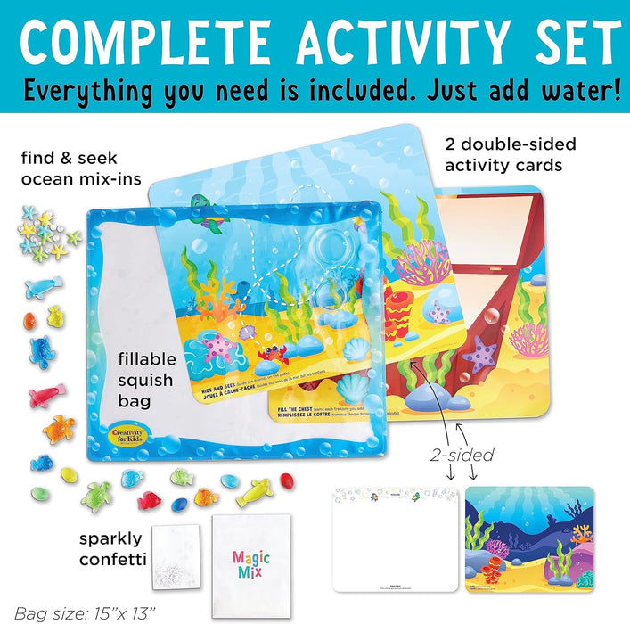 Creativity for Kids Sensory Squish Bag Ocean Adventure
