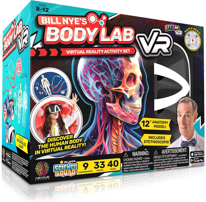 Bill Nye's Virtual Reality Body Lab