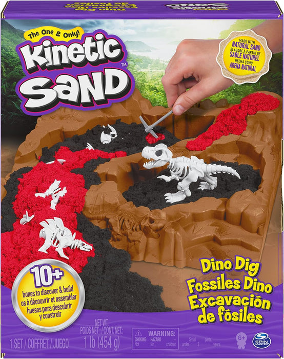 Kinetic Sand Digging for Dinos