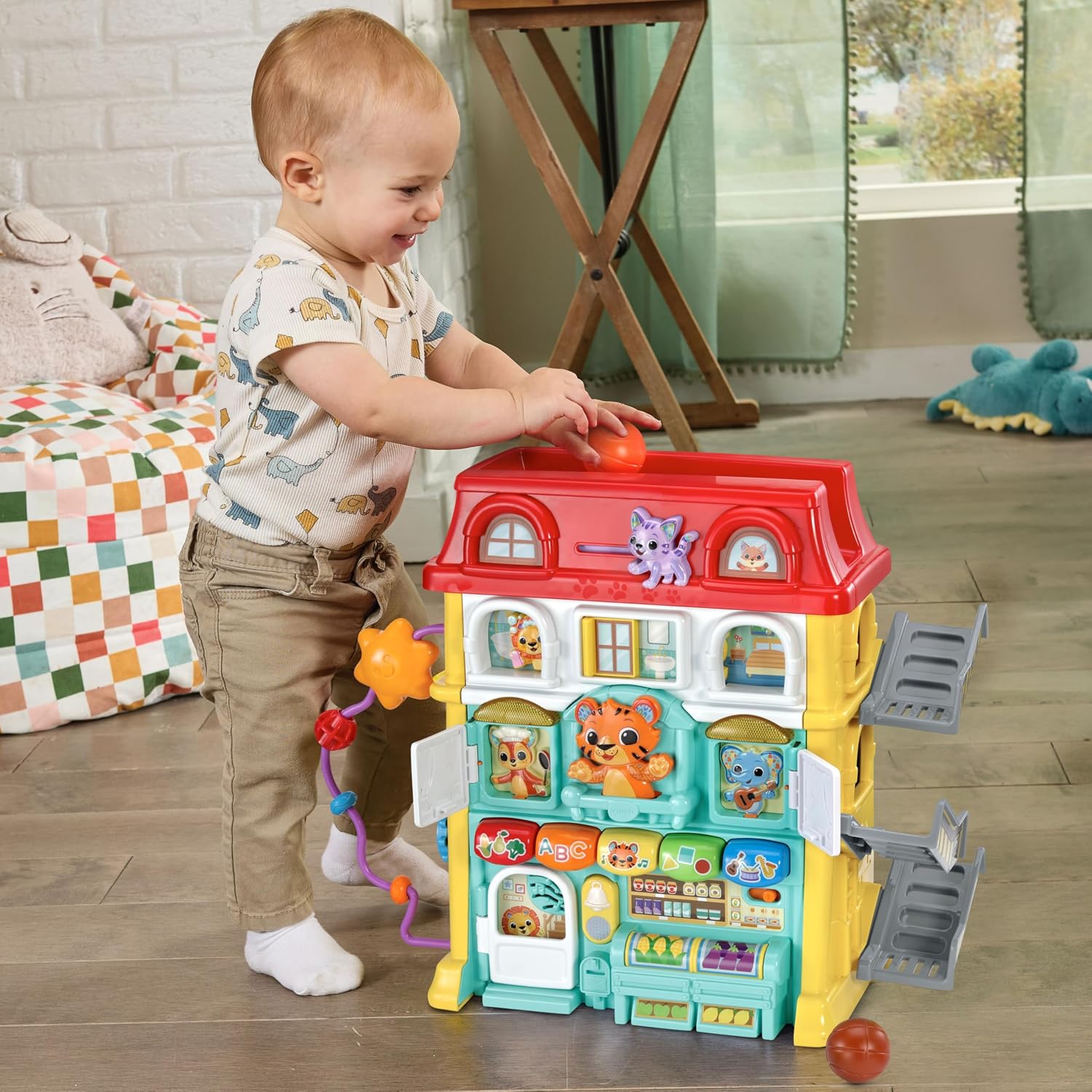 VTech® Up & Down Activity Town™/VTech Maxi maison multi-activités