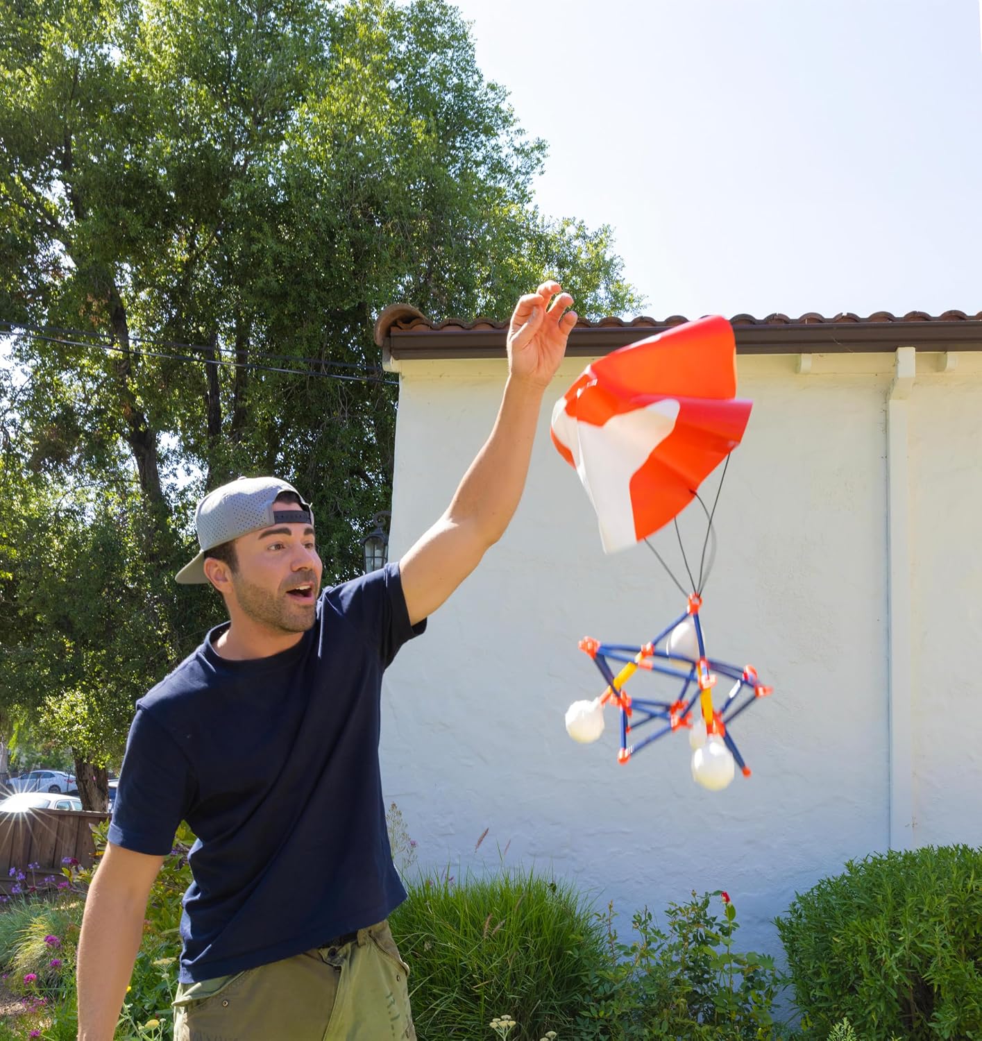 CrunchLabs by Mark Rober Egg Drop Challenge – STEM Engineering Kit Inspired by NASA Egg Drop (Ages 8+)
