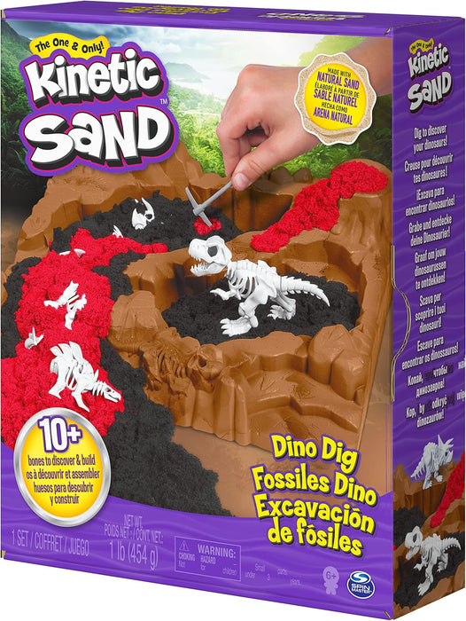 Kinetic Sand Digging for Dinos