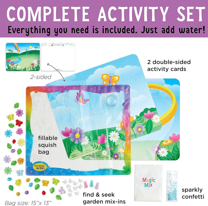 Creativity for Kids Sensory Squish Bag Butterfly Garden