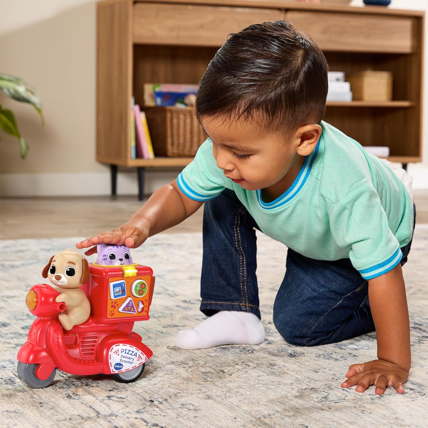 VTech® Press & Roll Pizza Scooter™