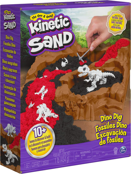 Kinetic Sand Digging for Dinos